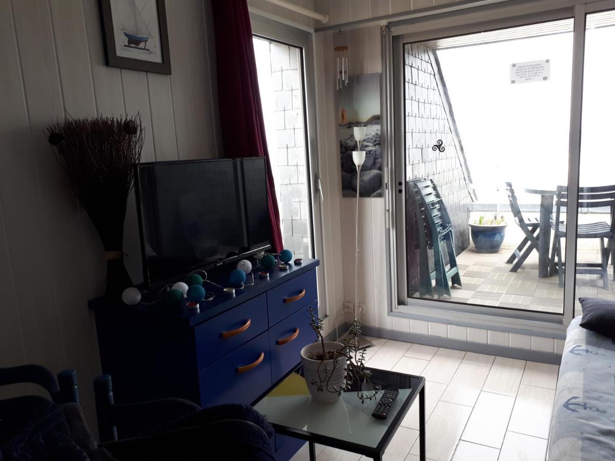 Le Ker Bleu Apartment เปโรส กีเรค ภายนอก รูปภาพ
